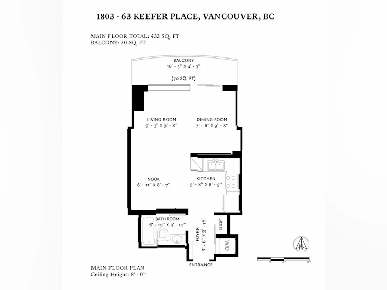 1803-63 Keefer Place, Vancouver, BC, V6B 6N6 - 22