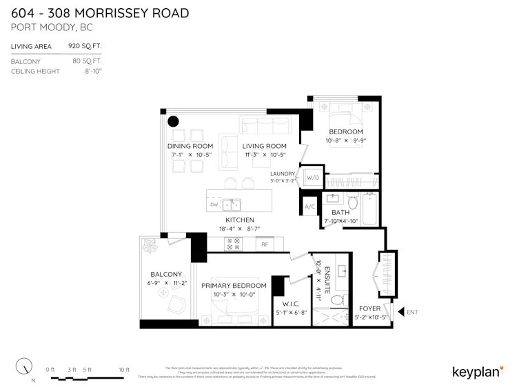 604-308 Morrissey Road, Port Moody, BC, V3H 0M2 - 40