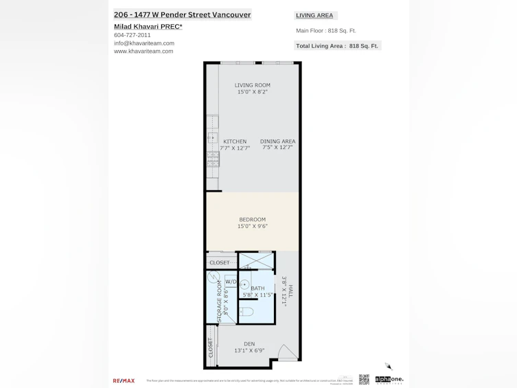 206-1477 W Pender Street, Vancouver, BC, V6G 2S3 - 33