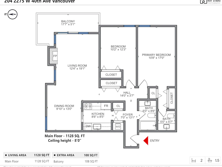 204-2275 W 40th Avenue, Vancouver, BC, V6M 1W7 - 24