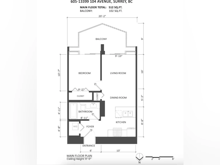 605-13399 104 Avenue, Surrey, BC, V3T 0C9 - 30
