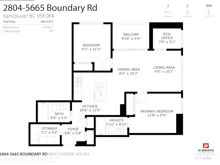 2804-5665 Boundary Road, Vancouver, BC, V5R 0E4 - 37
