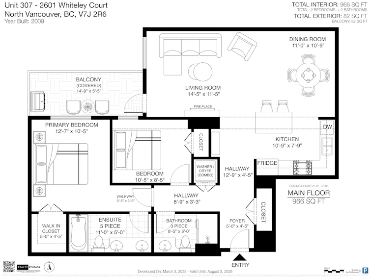 307-2601 Whiteley Court, North Vancouver, BC, V7J 2R7 - 34