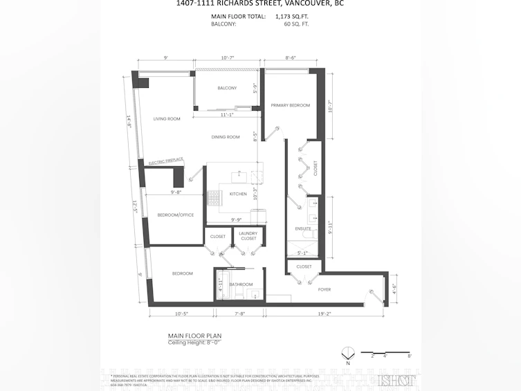 1407-1111 Richards Street, Vancouver, BC, V6B 0S3 - 40