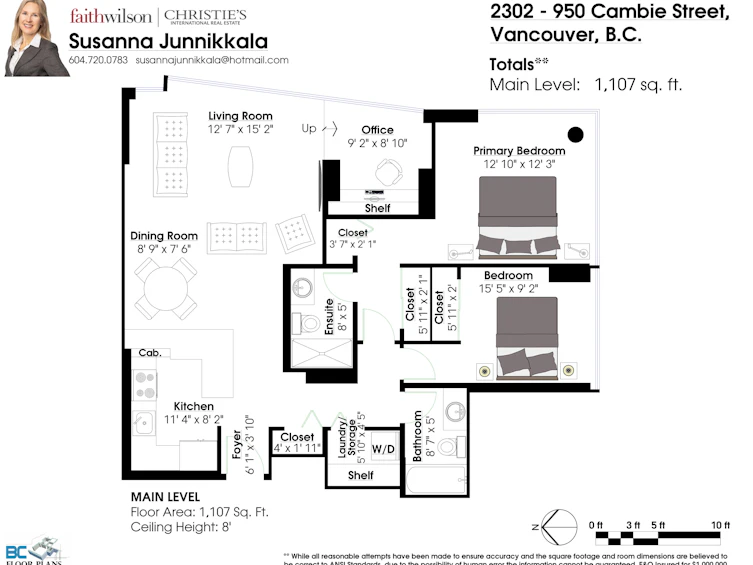 2302-950 Cambie Street, Vancouver, BC, V6B 5X5 - 21