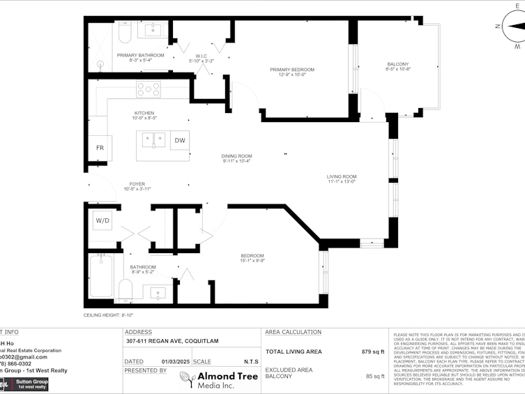 307-611 Regan Avenue, Coquitlam, BC, V3J 0E5 - 2
