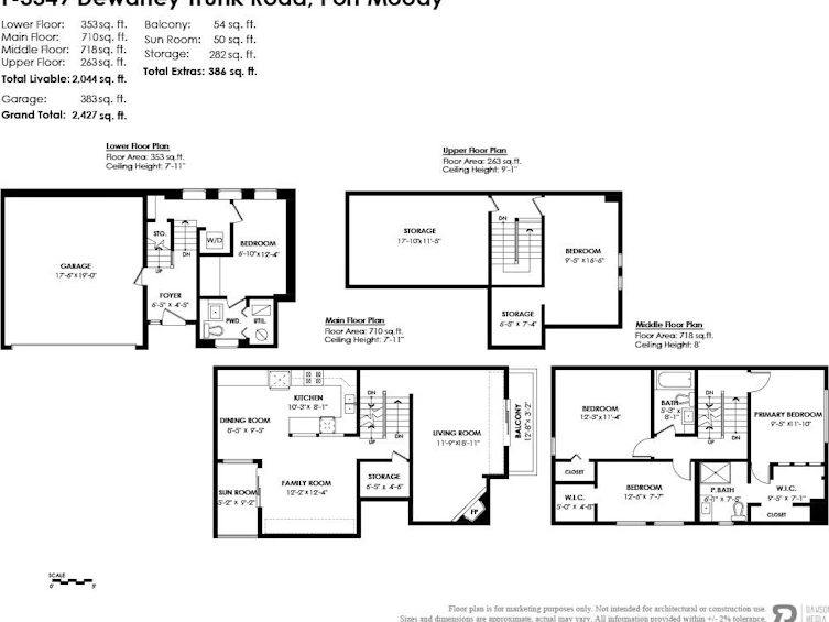 1-3349 Dewdney Trunk Road, Port Moody, BC, V3H 2E4 - 35