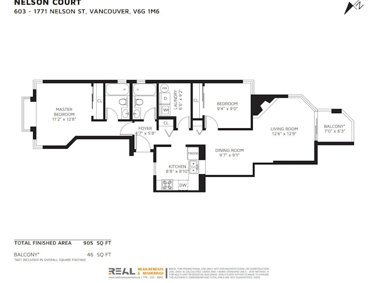603-1771 Nelson Street, Vancouver, BC, V6G 1M6 - 13