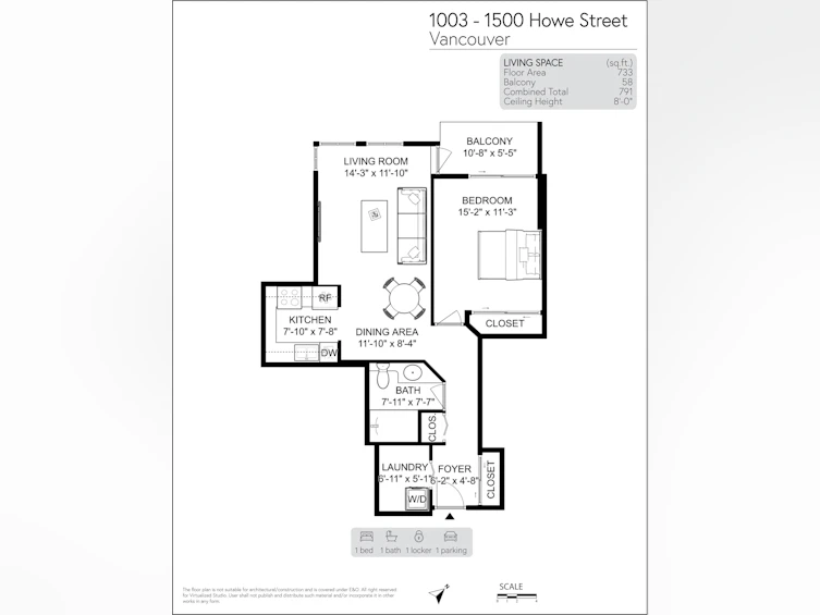 1003-1500 Howe Street, Vancouver, BC, V6Z 2N1 - 24
