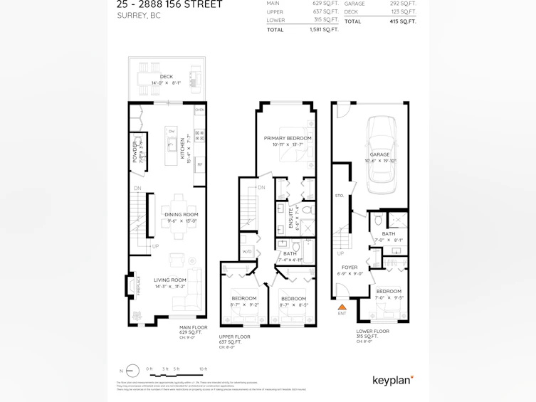 25-2888 156 Street, Surrey, BC, V3Z 0C7 - 2