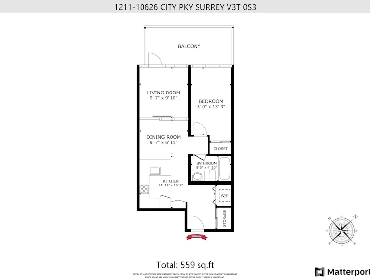 1211-10626 City Parkway, Surrey, BC, V3T 0S3 - 23