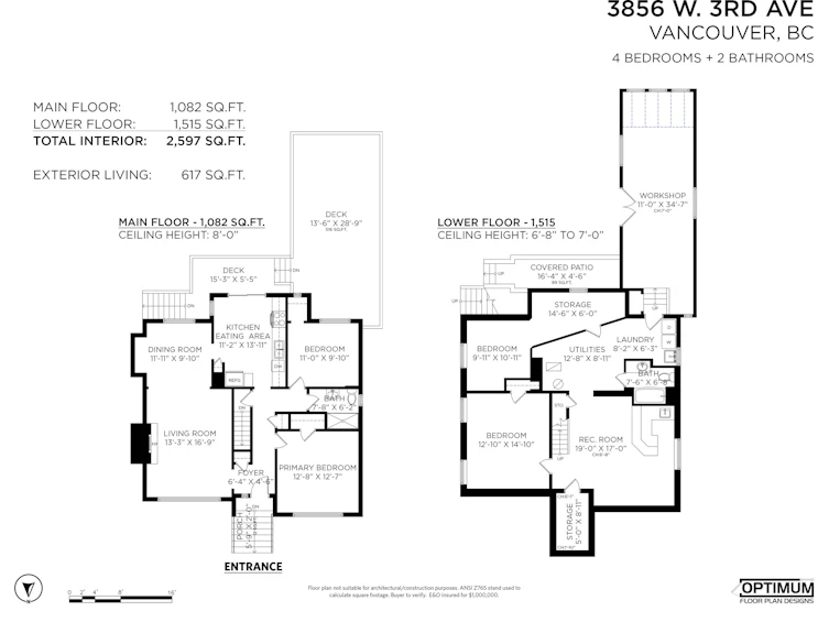 3856 W 3rd Avenue, Vancouver, BC, V6R 1M4 - 20