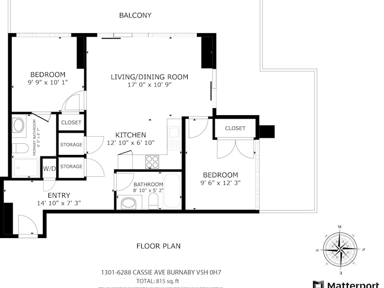 1301-6288 Cassie Avenue, Burnaby, BC, V5H 0H7 - 29