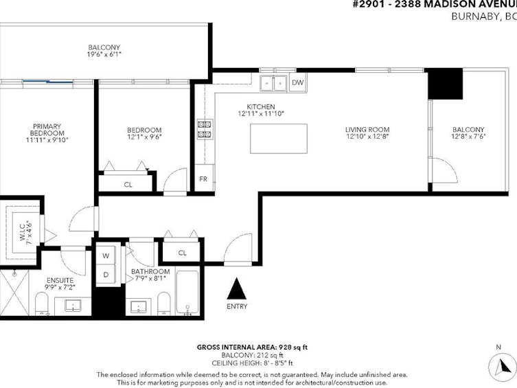 2901-2388 Madison Avenue, Burnaby, BC, V5C 0K8 - 39