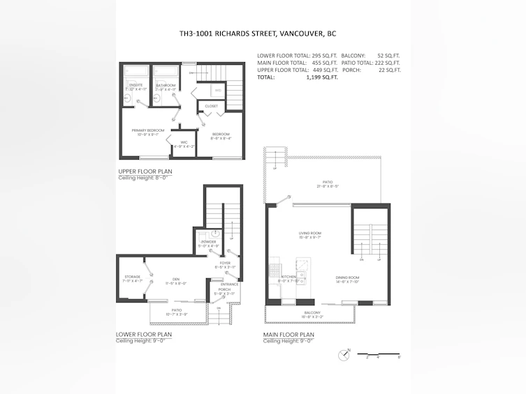 TH3-1001 Richards Street, Vancouver, BC, V6B 1J6 - 14