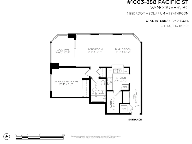 1003-888 Pacific Street, Vancouver, BC, V6Z 2S6 - 34