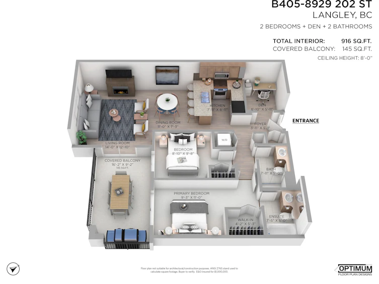 B405-8929 202 Street, Langley, BC, V1M 0B4 - 15