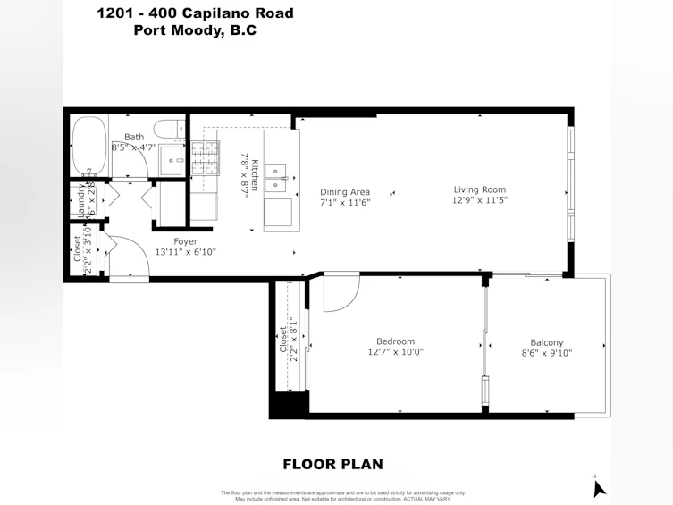 1201-400 Capilano Road, Port Moody, BC, V3H 0E1 - 5
