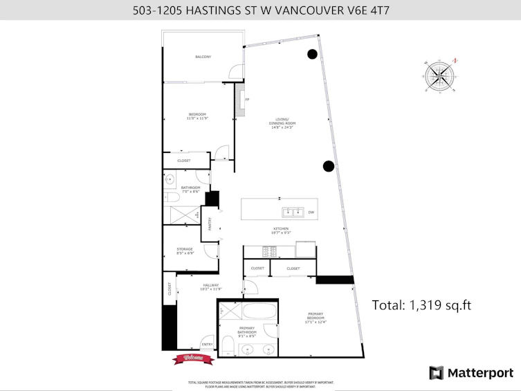 503-1205 W Hastings Street, Vancouver, BC, V6E 4T7 - 30