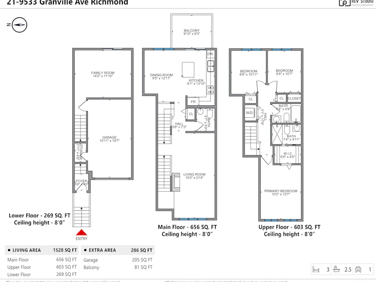 21-9533 Granville Avenue, Richmond, BC, V6Y 1P9 - 2