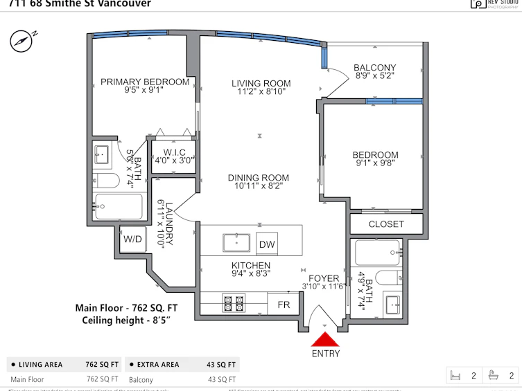 711-68 Smithe Street, Vancouver, BC, V6B 0P4 - 19