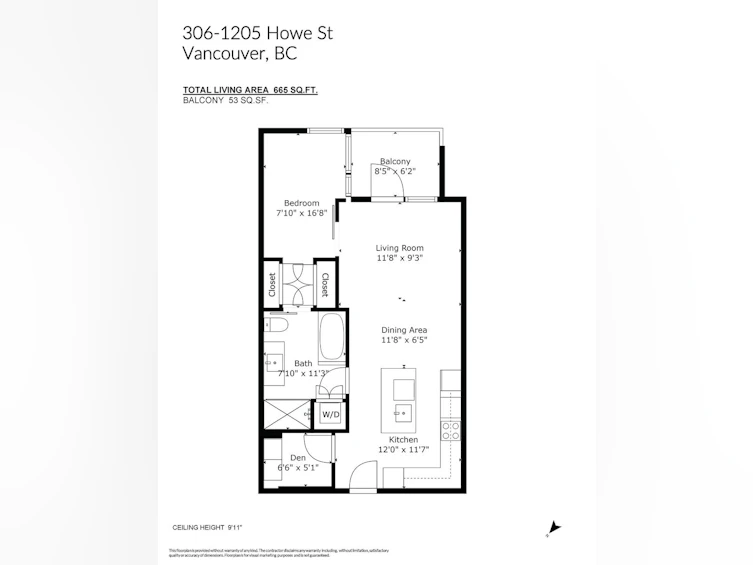 306-1205 Howe Street, Vancouver, BC, V6Z 0B2 - 23