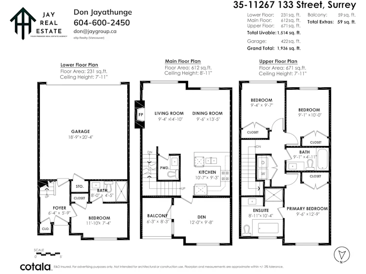 35-11267 133 Street, Surrey, BC, V3R 0E3 - 34