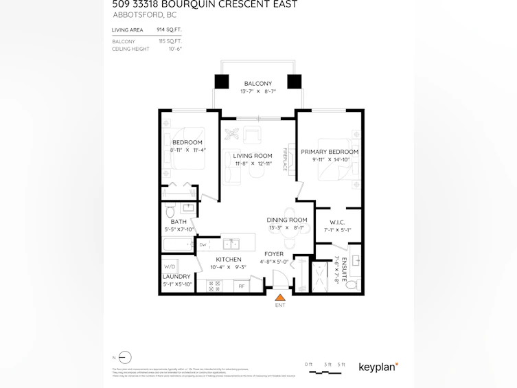 509-33318 E Bourquin Crescent, Abbotsford, BC, V2S 0A6 - 25