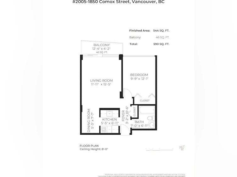 2005-1850 Comox Street, Vancouver, BC, V6G 1R3 - 27