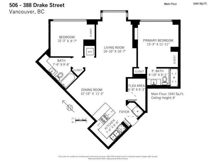 506-388 Drake Street, Vancouver, BC, V6B 6A8 - 14