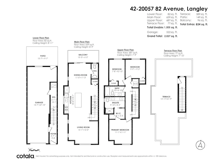 42-20057 82 Avenue, Langley, BC, V2Y 3S4 - 2