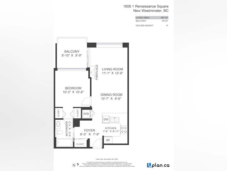 1806-1 Renaissance Square, New Westminster, BC, V3M 0B6 - 31