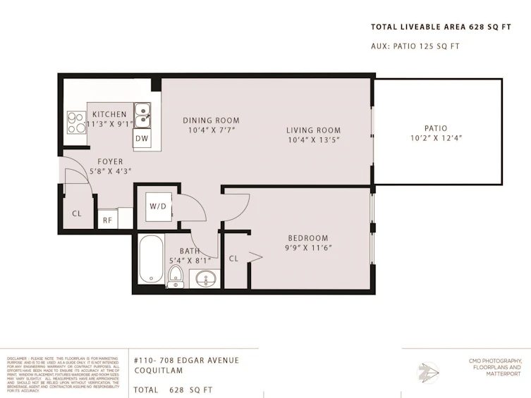 110-708 Edgar Avenue, Coquitlam, BC, V3K 2J4 - 16