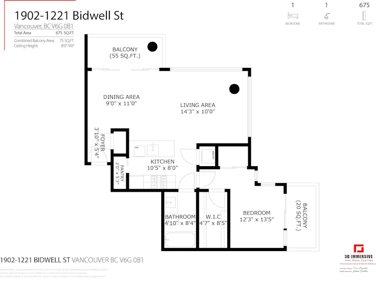 1902-1221 Bidwell Street, Vancouver, BC, V6G 0B1 - 36
