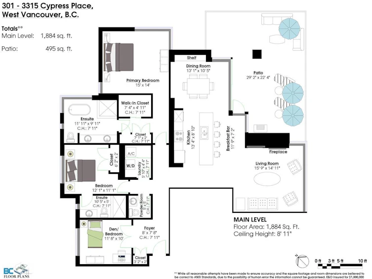 301-3315 Cypress Place, West Vancouver, BC, V7S 3J7 - 22