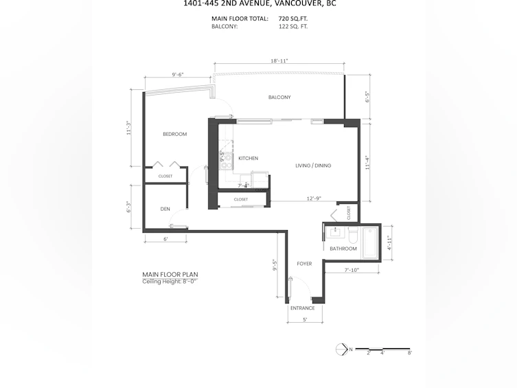1401-445 W 2nd Avenue, Vancouver, BC, V5Y 0E8 - 25