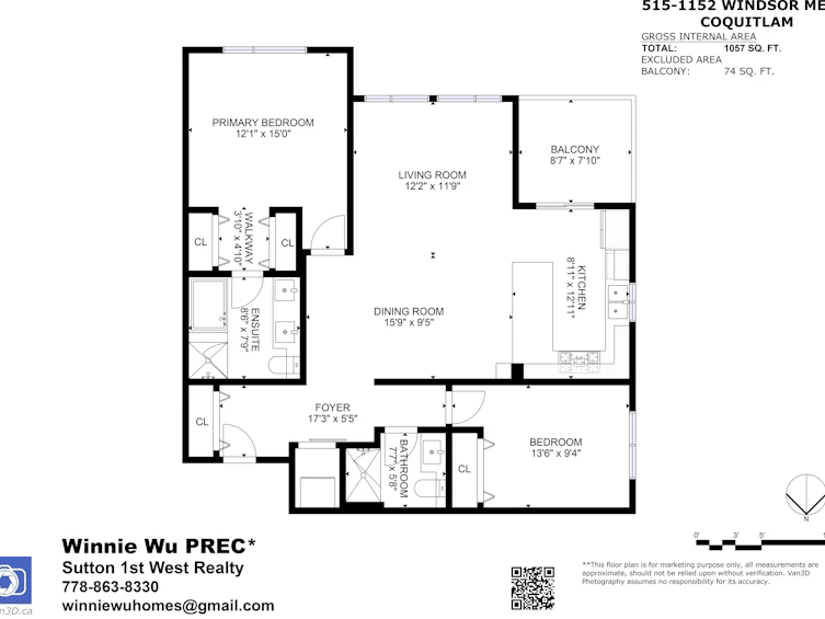 515-1152 Windsor Mews, Coquitlam, BC, V3B 0N1 - 27