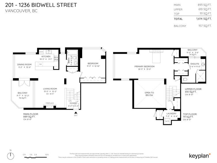 201-1236 Bidwell Street, Vancouver, BC, V6G 2K9 - 26