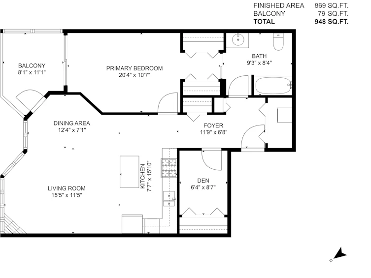 306-122 E 3rd Street, North Vancouver, BC, V7L 1E6 - 22