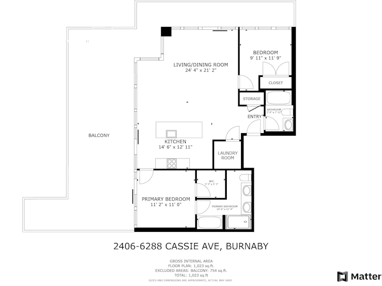 2406-6288 Cassie Avenue, Burnaby, BC, V5H 0H7 - 12