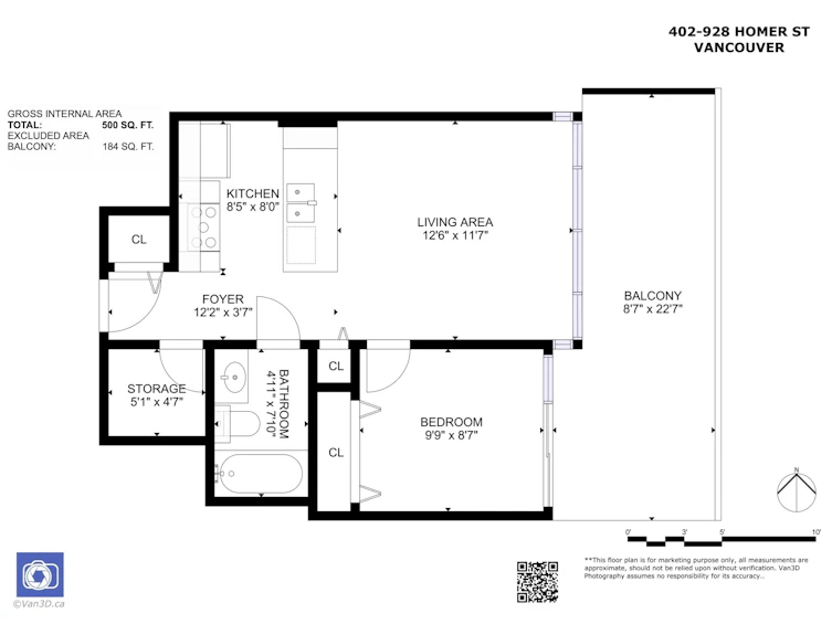 402-928 Homer Street, Vancouver, BC, V6B 1T7 - 16