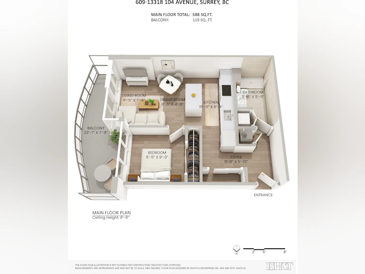 609-13318 104 Avenue, Surrey, BC, V3T 0R2 - 25