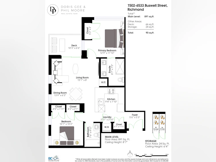 1502-6533 Buswell Street, Richmond, BC, V6Y 0J6 - 4