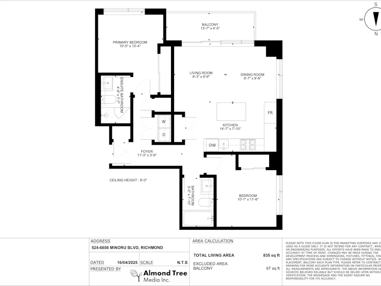 524-6808 Minoru Boulevard, Richmond, BC, V6Y 0M7 - 33