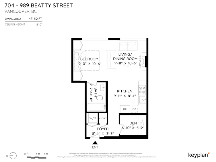 704-989 Beatty Street, Vancouver, BC, V6Z 3C2 - 30