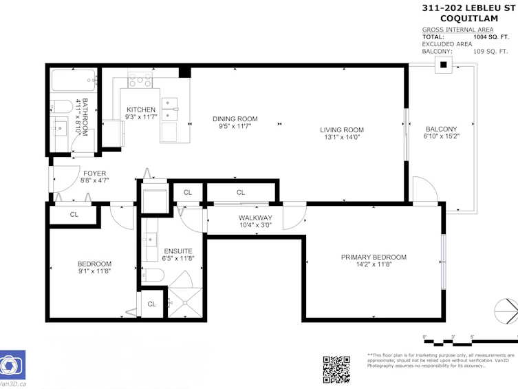 311-202 Lebleu Street, Coquitlam, BC, V3K 4L6 - 3