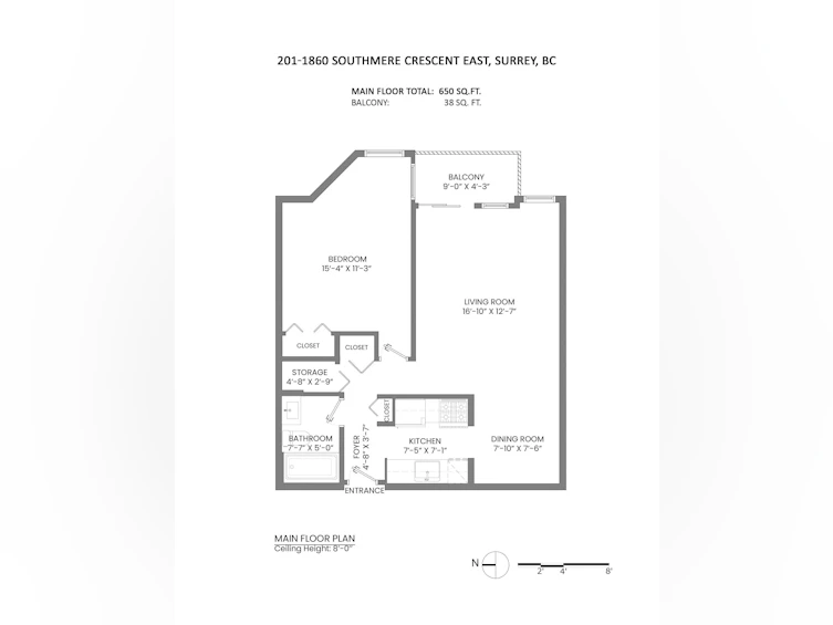 201-1860 E Southmere Crescent, Surrey, BC, V4A 6Y7 - 21