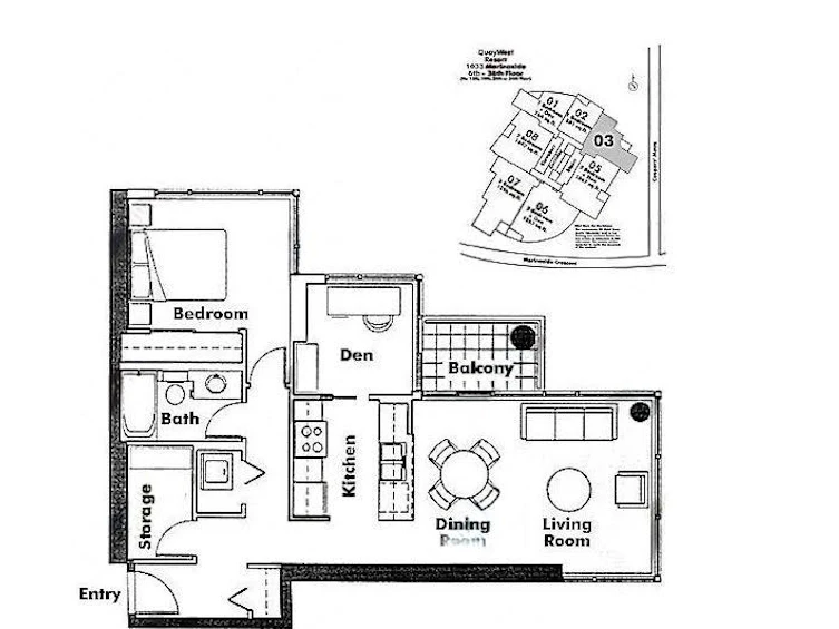 3103-1033 Marinaside Crescent, Vancouver, BC, V6Z 3A3 - 18