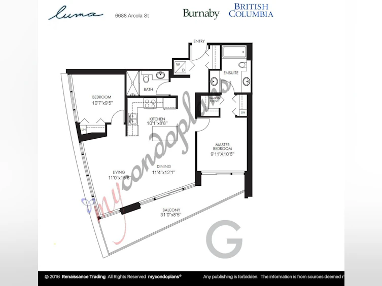 807-6688 Arcola Street, Burnaby, BC, V5E 0B3 - 31