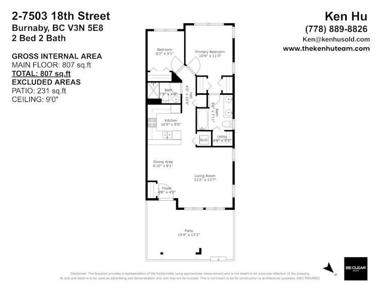 2-7503 18th Street, Burnaby, BC, V3N 5E8 - 23